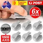 6X Alloy Home Kitchen Gas Stove Knobs Cooker Oven Cooktop Metal Switch VIC