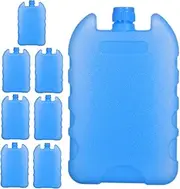 8Pcs Reusable Ice Packs for Shipping Flexible Cooling Blocks for Lunch Boxes Air Conditioners and Travel for Offices Bedrooms Living Rooms