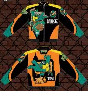 MICHELANGELO Teenage Mutant Ninja Turtle TMNT COTTON TODDLER JACKET 2T 3T New