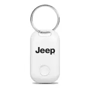 Jeep White Bluetooth Smart Wireless Key Finder Tracking Device Key Chain