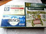 DUKE CANNON HOLIDAY CHEER BIG ASS BAR OF SOAP X2 USA MADE 10 oz. ea. NIB SCENTED