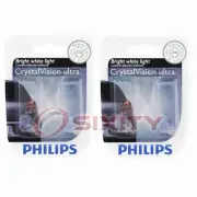 2 pc Philips Door Mirror Illumination Light Bulbs for Lincoln MKZ 2007-2012 kn (for: Lincoln)