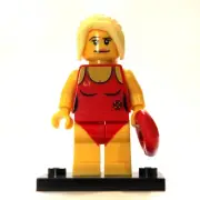 Lego Lifeguard, Series 2 Minifigure - Collectable (Lego #: col024) - Display Con