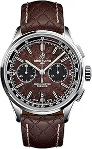[Breitling] Premier B01 Chronograph 42 Bentley Centenary Limited Edition Unique Brown Burl Elm Dial, Brown Burl Elm, Chronograph