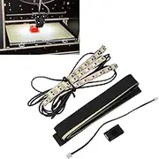 LED Light Bar Kit, LED Light Strip for Bambu Lab P1P, X1 3D Printers, 5V 12W Waterproof LED Light Bar, 7.5cm/2.95in Length, with Adapter (for X1)