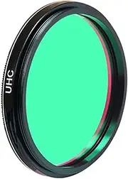 2'UHC Filter for Telescope Observation of Deep Sky Objects Astronomy Monocular Binoculars