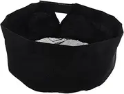 [WRITWAA] Professional Chef Hat Kitchen Cooking Cap Replacement Chef Headwear for Bakers Waitstaff Black