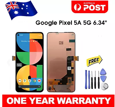 For Google Pixel 5A 5G 6.34" OLED LCD Digitizer Touch Screen Assembly OEM