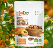 1kg Apricare Apricot Kernels Raw