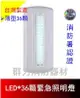 ☼群力消防器材☼ 台灣製造 薄型 LED緊急照明燈(36顆) SH-36E 消防署認證 原廠保固二年