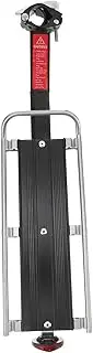 Aluminum Alloy Rear Shelves Back Rack Bike Cargo Rack Rear Bike Rack Bike Mount Panniers Rear Rack Bicycle Rear Rack Rear Luggage Carrier Shelf Bike Carrier Rack Cargo Racks Black