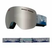 Dragon Alliance X1S Bonus Goggles (Woven Palms / Luma Lens Silver + Flash Blue)