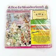 Vintage Alice in Wonderland Voice Track Recording Vinyl LP Book TV Soundtrack