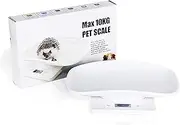 22lb Digital Multi-Function Pet & Food Scale - Accurate Weighing for Small Animals, Puppies, Cats and Baby Food