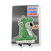 Koala Sticker Dragon Costume Cute Quirky Fun Kawaii Decal B-Side Label Japan