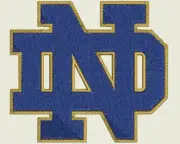 Notre Dame Machine Embroidery Team Logos - 20 Designs - CD/USB - 11 Formats