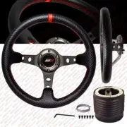For Eclipse 3000GT Lancer Deep Drift Initial D Gunmetal Steering Wheel Horn Hub (for: Subaru)