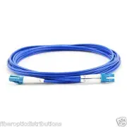 100m LC UPC to LC UPC Duplex Single Mode Armored PVC Fiber Patch Cable- 23100M