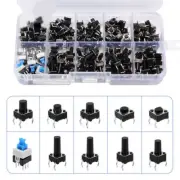 180pcs Tactile Switch Kit: High Precision, Long Service Life for Multiple
