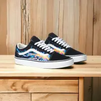 在飛比找蝦皮購物優惠-范斯 Vans Old Skool 火焰電動鞋 Origin