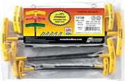 Bondhus Ball/Hex T-Handle 10-Pieces Set, 3/32 - 3/8-Inch Size