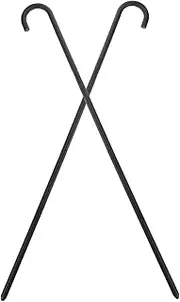 ERINGOGO 2pcs Cosplay Walking Stick Magician Crutch Theatrical Cane for Stage Performance Halloween Costume Accessory Four Sections for and Storage