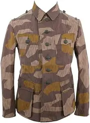 [militaryharbor] WW2 WWII German Heer Splinter 41 Brown Variation Camo M42 Field Tunic