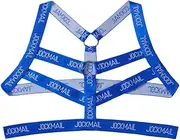 JOCKMAIL Mens Fitness Harness Belt Body Chest Elastic Shoulder Strap Nylon Shoulder Strap Sexy Halter Clubwear Costume