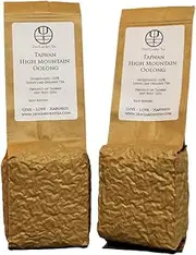 Zen Garden Tea Taiwan High Mountain Oolong Bulk - 500g (17.6oz; 250g x2))