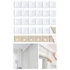 50 Sets Vertical Blind Repair Tabs Vane Savers for Broken Blind Windows
