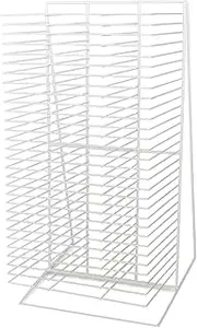 Art Drying Rack for Classroom,30 Shelves,for Childcare Centers and Art Classes,Art Classroom or Studio Oil Painting Rack