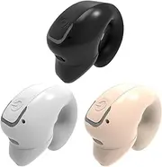 Ungtyb Bone Conduction Headphones, Open Ear Wireless Earbuds, Touch Control Waterproof Design, Clip on Sports Earbuds for Running, Workout and Camping, 10 Meters