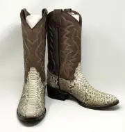 CIRCLE G BY CORRAL MEN'S PYTHON COWBOY WESTERN BOOTS
