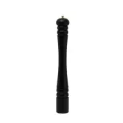Modern Wood, Matte Black Salt and Pepper Mill