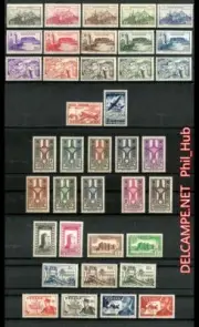 LIBYA 1946/48/49 Fezzan Ghadames (MNH) fresh and perfect