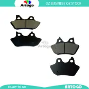 Front+Rear Brake Pads For Harley-Davidson Softail FLSTF/FLSTFi Fat Boy 2007