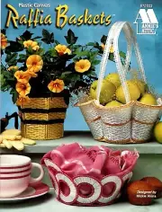 Raffia Baskets Plastic Canvas Booklet Annie's Attic 870033