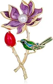 [Generic] Brooch Pearl Brooch Female Corsage Clothing Accessories Animal Corsage Made in China