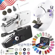Portable Sewing Machine Sewing Kit Tailor Stitch Handheld Home Travel Cordless