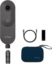 Trisio Lite 2 VR Camera for 8K HD Panorama 360 Camera Designed for Photographers Easy to Capture 360°Panoramic 8K 32MP HD Images for Real Estate Outdoor Cam