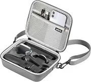 Supfoto OSMO Mobile 6 Case, Waterproof Travel Case for DJI OSMO Mobile 6 Gimbal Stabilizer Portable Shoulder Bag with Shoulder Strap