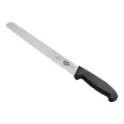 Victorinox 5.4233.25-X3 10" Wavy Edge Slicing Knife with Fibrox Handle
