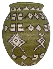 Wounaan Embera Basket Crossroads Trade Fair Eco Natural Colombia Handmade Woven