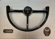 Mounted Boeing B-17 Flying Fortress Reproduction Control Yoke, WWII YOK-0102-R