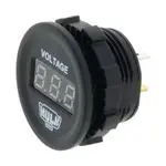 Hulk 4X4 Voltmeter 5-30V Dc Green LED 29mm - HU6640G