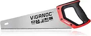 Vigaoc Hand Saw, Fine Cut Handsaws, 11TPI Sharp Wood Saw for Wood Working and Gardening, 14-inch