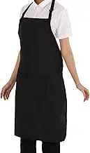 Adjustable Bib Apron with Pocket, Neck Strap and Extra Long Tie Forchef, Kitchen, Home, Restaurant, Cafe, Cooking and Baking