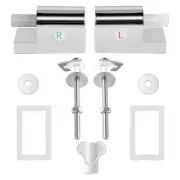 Toilet Seat Soft Close Hinge Replacement Kit For Installing Fixed Toilet Seat