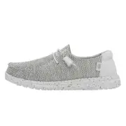 Hey Dude Women's Wendy Sox Stone White Shoes 121410705 Size 10US/41EU