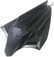 Rear Accessories Motorcycle Rear Passenger Tail Section Fairing Cowl for Aprilia Tuono660 RS660 Rear Seat Cover Cowl for Tuono RS 660(Matte Black)